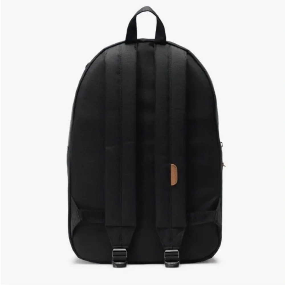 Herschel Supply Company Black Settlement Canvas Laptop Padded Backpack
